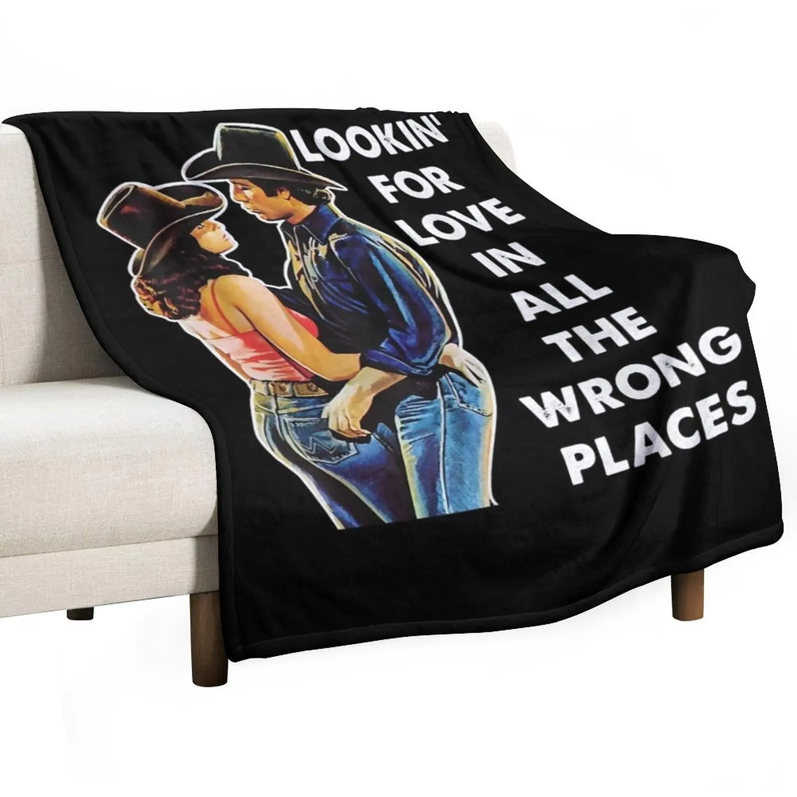 Beautiful Model Western Urban Cowboy Movie Gift Music Fans Throw Blanket Moving Furry Luxury Thicken Decoratives Blankets