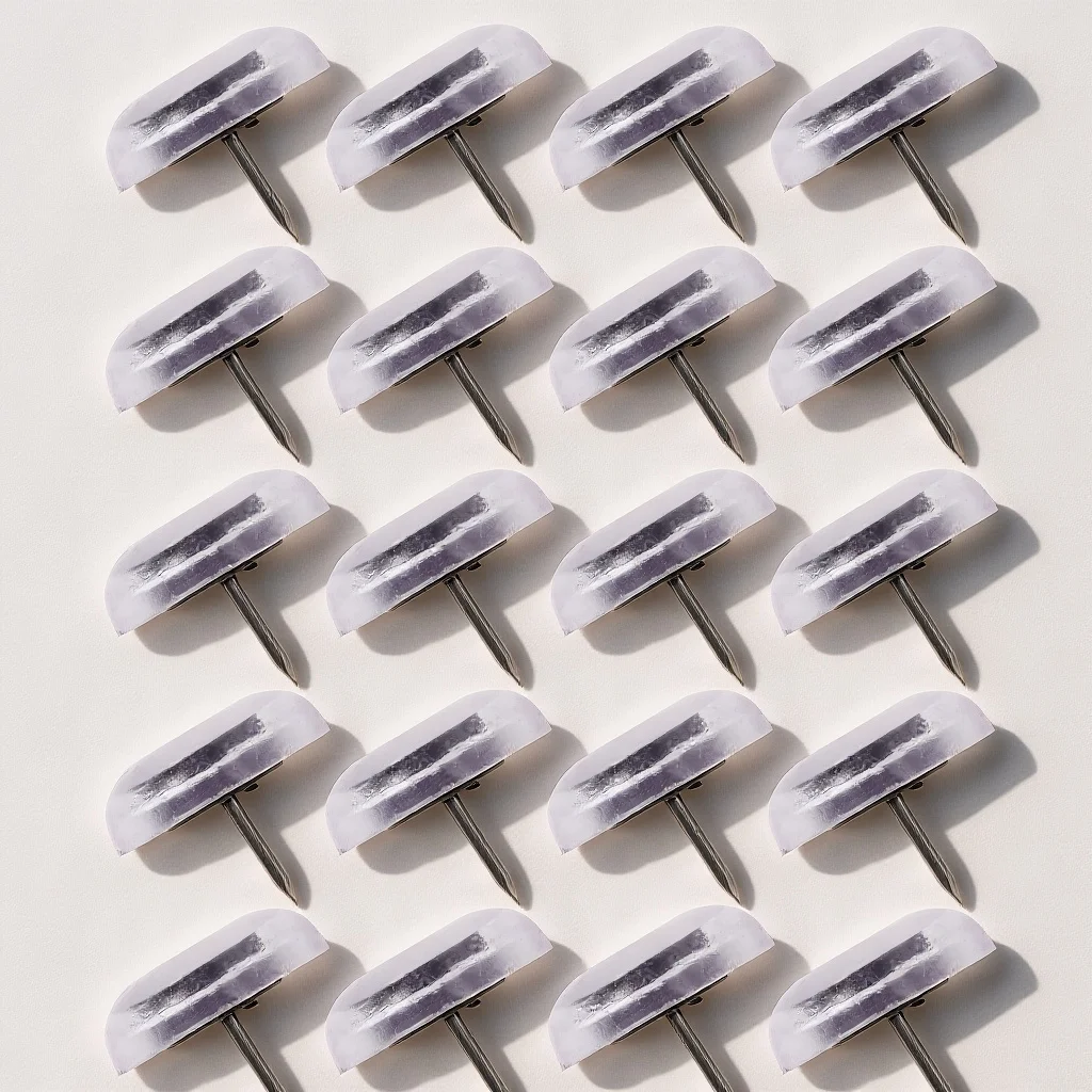 

20pcs White Desk Feet Covers Chair Leg Protectors Anti Skid Table Legs Silica Gel Floor Mats For Hard Floors Home Use