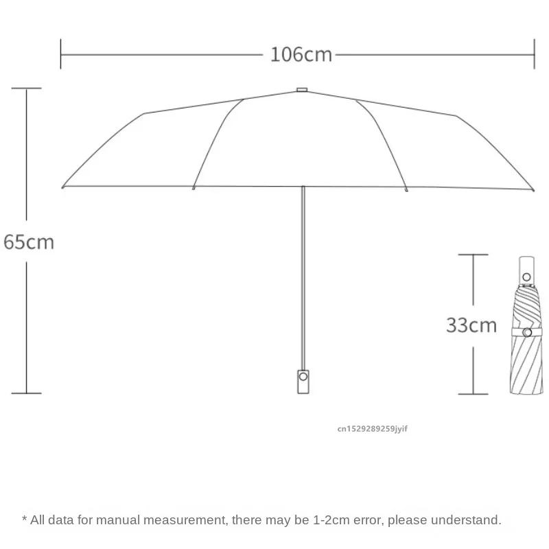 10K Double Bones Men Women Umbrella Fully Automatic Reverse Folding Umbrella with Windproof Reflective Stripe UV Sun Umbrellas