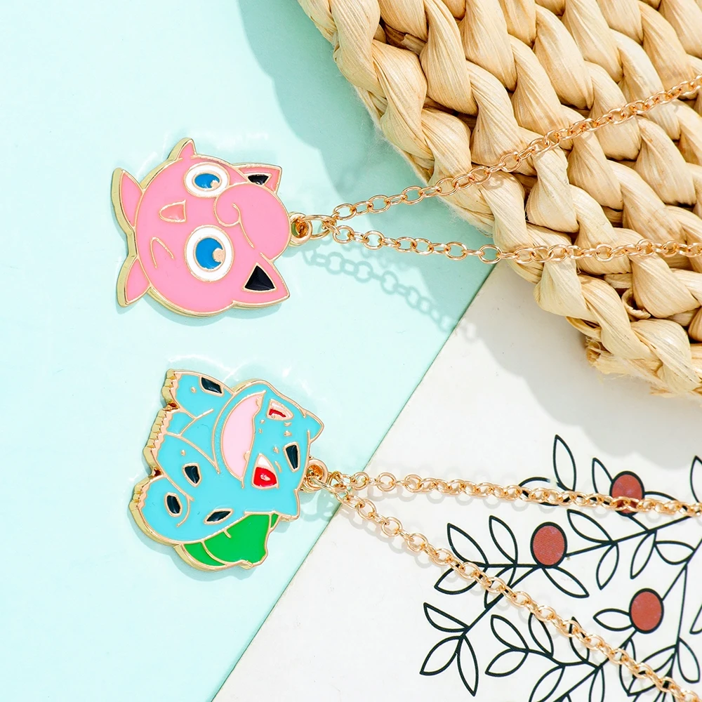 Ожерелье-с-изображением-аниме-«Покемон»-кулон-jigglypuff-цепочка-на-шею-аксессуары-для-девочек-ожерелье-с-мультяшным-сквиртлом-для-мальчиков-и-девочек