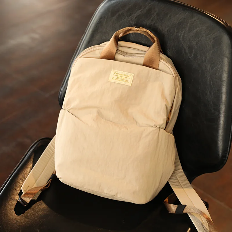 

Simple Korean Version Large Capacity Travel Backpack Daily Backpack Women'S Handbag Casual Lightweight And High-End Feel