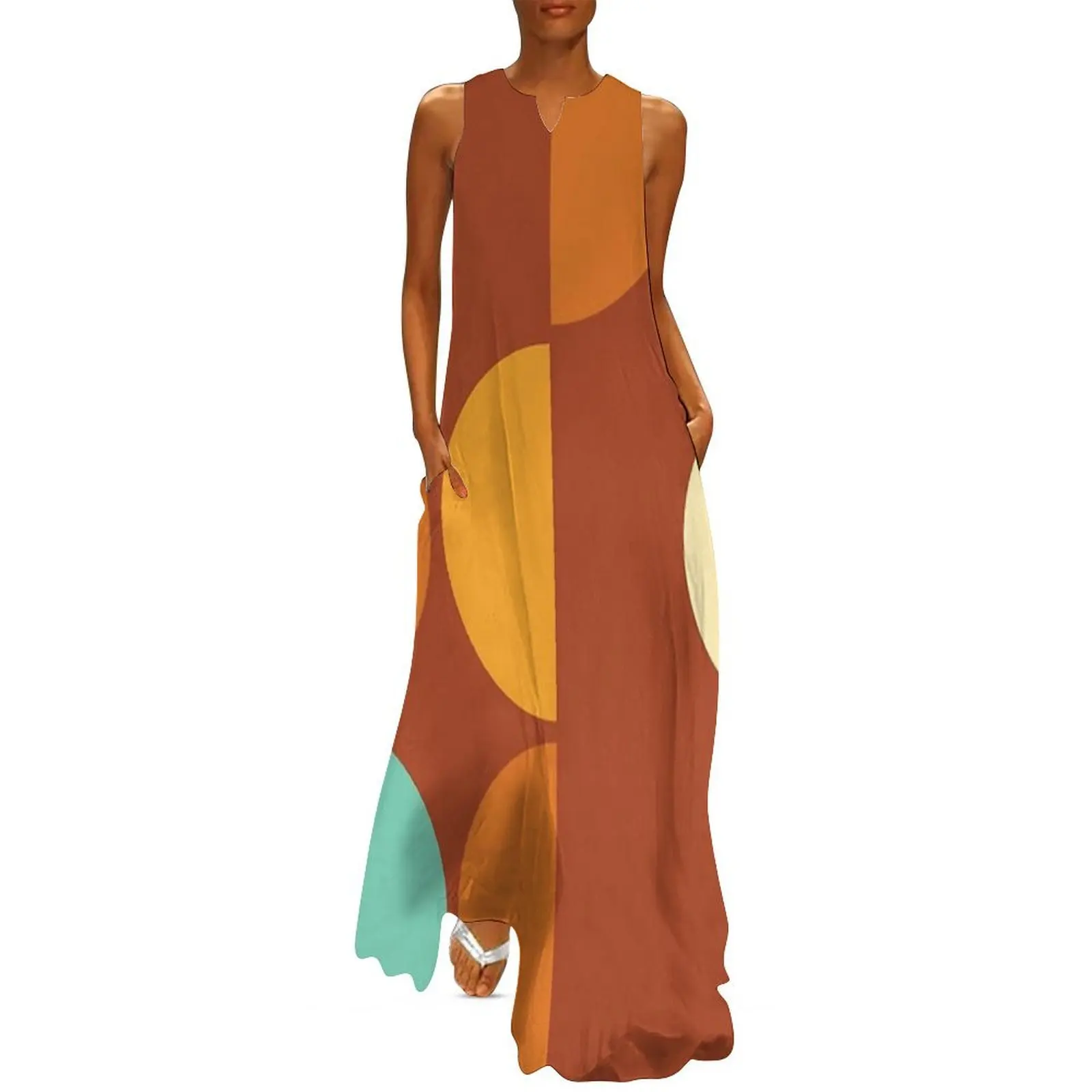 

Retro Land Half Circle Long Dress dress korean style Bridesmaid dress woman cocktail dresses ladies dresses for women 2025