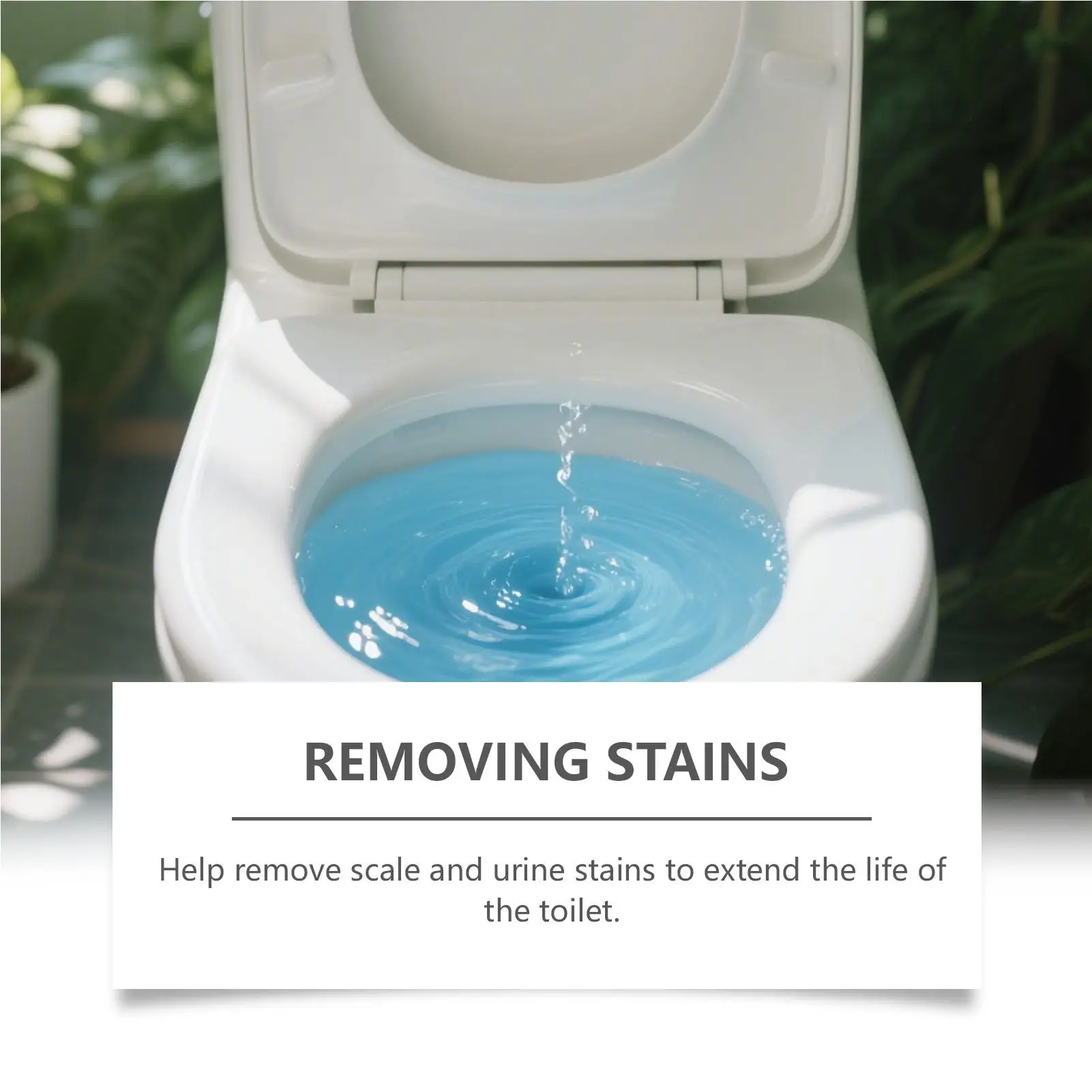 100g Heavy Duty Toilet Bowl Cleaner Foaming Powder Deodorizer for Yellowing Rust Home Apartment Hotel Bathroom Cleaning Use
