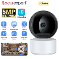 5MP 2K HD WiFi Baby Monitor & Home Security Camera with Motion Tracking IR Night Vision, 2-Way Audio, Real-Time Alerts O-Kam APP