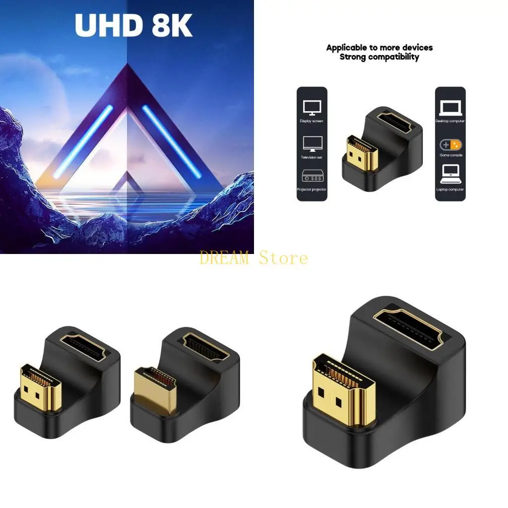 

8K 60 Гц-мужской и женский конвертер HDMI-совместимый разъем кабельного адаптера для лучшей продажи телевизора