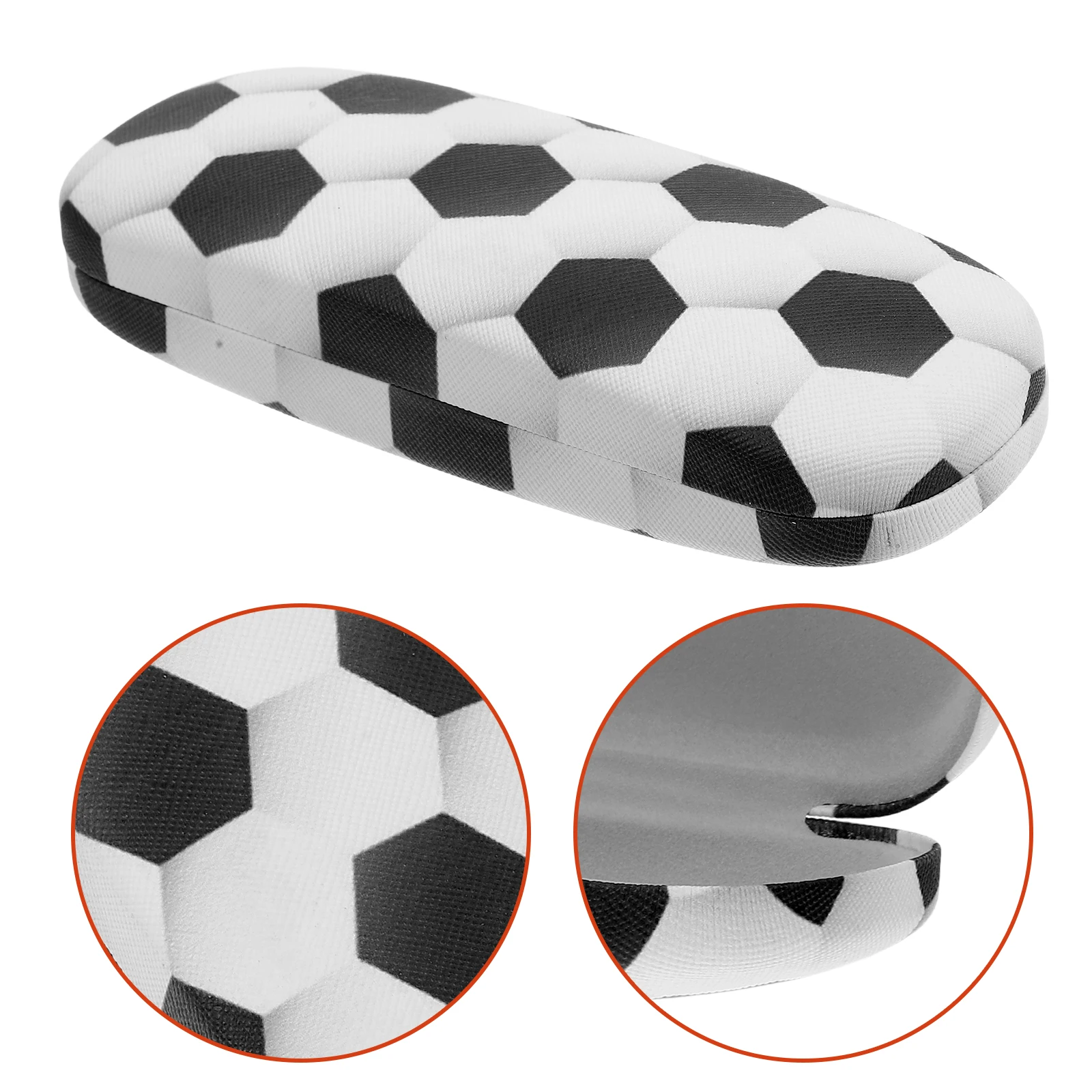 

Sports Ball Glasses Case Hard Shell Portable Kids Boys Reading Eyeglass Cases Students Sunglasses Protector Box Travel School