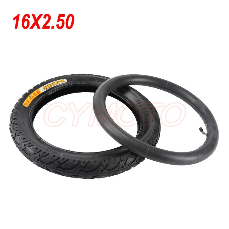 16x2.50 (64-305) Tire Inner Tube for Electric Bikes (E-bikes), Kids Bikes, Small BMX and Scooters 16*2.5 Tyre
