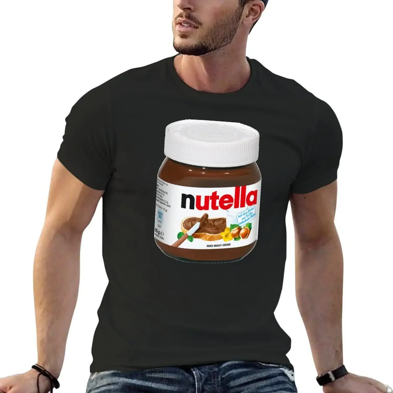 

Nutella T-Shirt tees cheap stuff anime figures vintage t shirts sweat shirts, men