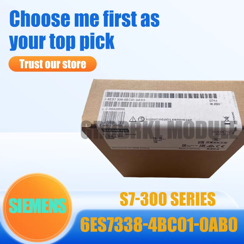 

New Original SIEMENS 6ES7338-4BC01-0AB0 6ES7 338-4BC01-0AB0 S7-300 Input Module