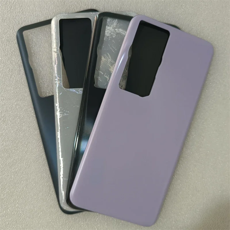 For Huawei P60 Battery Back Cover Rear Door 3D Glass Panel For Huawei P60 Pro Housing Case Replace