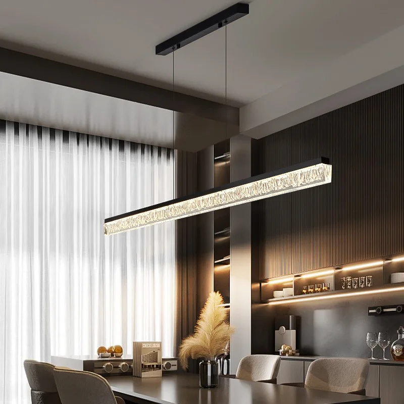 

Nordic Crystal Pendant Lamp fDining Room Kitchen Pendant Lights Home Decor Hanging Light Fixture