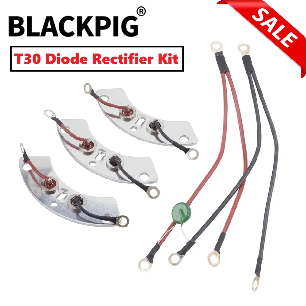 T30 ZQ50A Alternator Rectifier Diode With Varistor kits For Mecc alte Brushless Generator Rotating Bridge Diode Rectifier Module