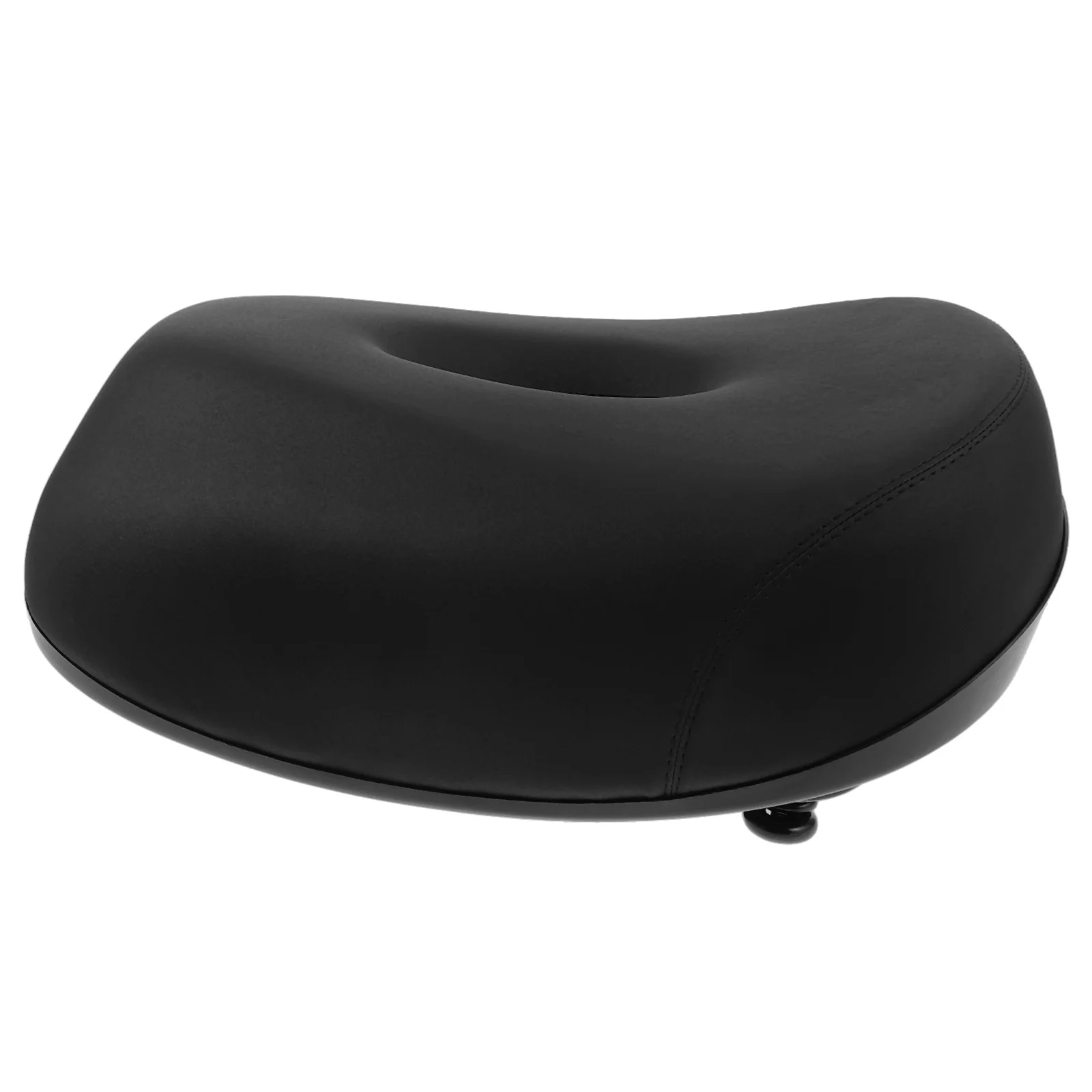 Comfortable Electric Bike Seat Black Waterproof Wide Soft Memory Foam Bicycle Saddle for Mountain Bike Replacement