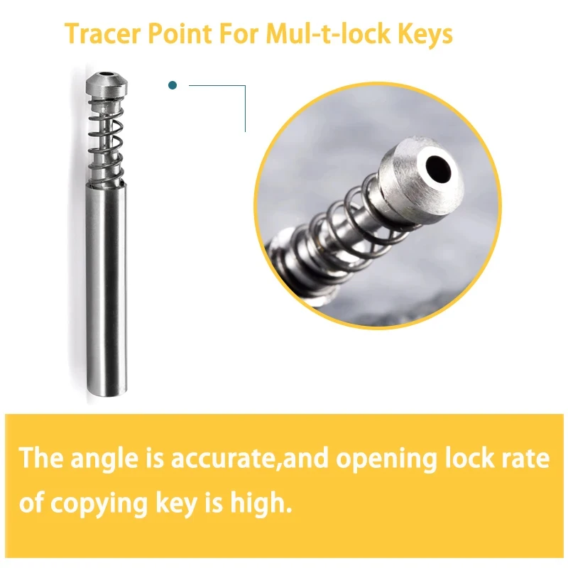 Mul T Lock Milling Cutter Copy MUL-T-LOCK Keys for Manual Key Duplicating Machine Locksmith Tools - view 6