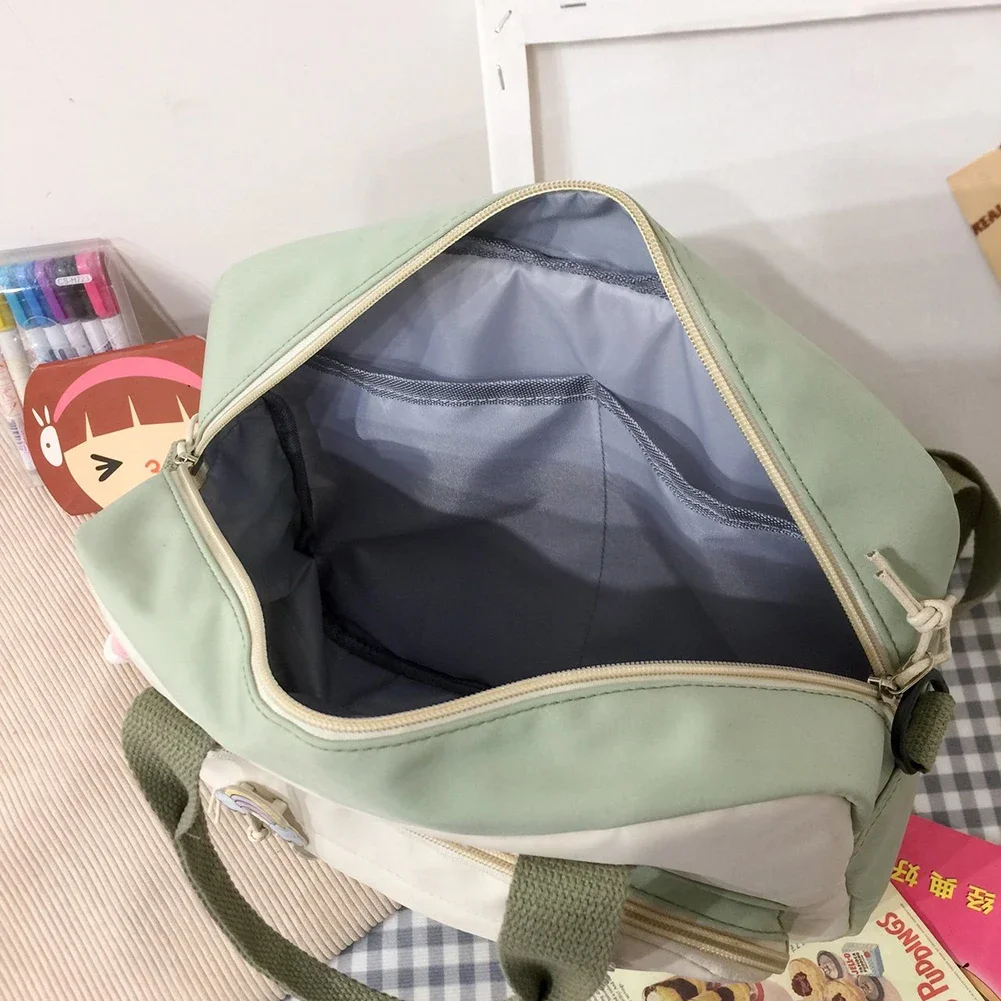 2023 borsa da donna Messenger stile coreano zaino femminile College grande capacità Kawaii spalla studente scuola zaino borse