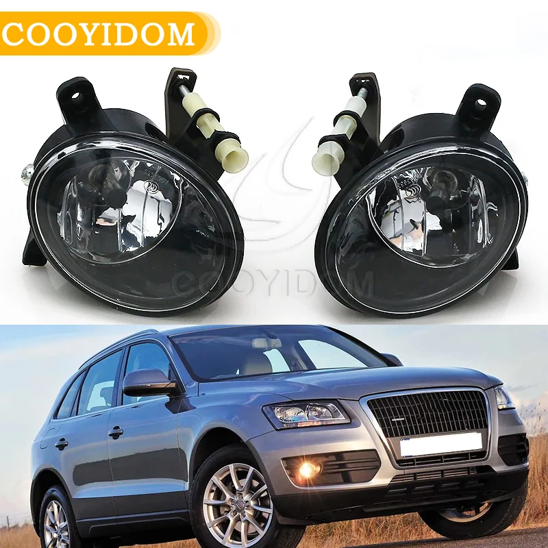 Car Front Bumper Lower Fog Light For Audi Q5 2009 2010 2011 2012 2013 2014 2015 2016 2017 Headlight 8T0941699B 8T0941700B