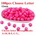 100pcs choose letter