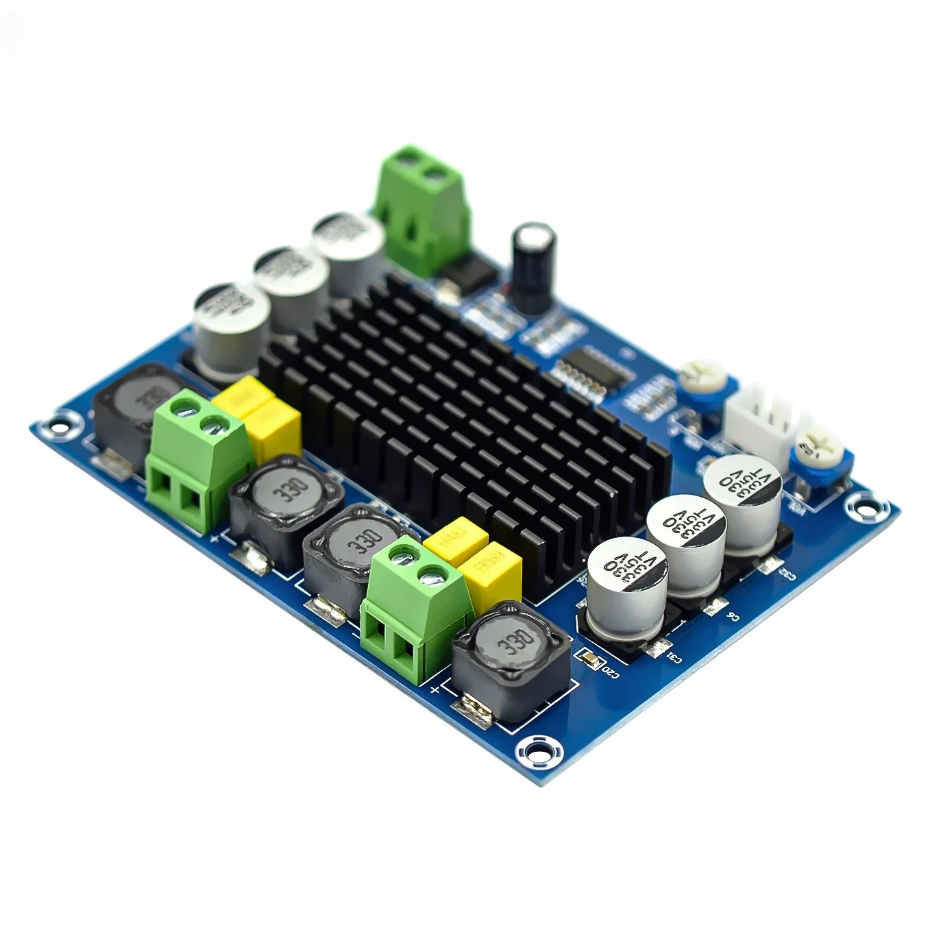 2*120W XH-M543 High Power Digital Amplifier Board TPA3116D2 Class D Dual Channel Stereo  Audio Amplifier Module