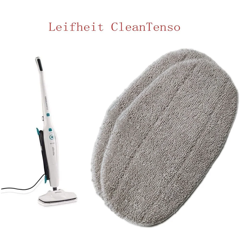 2PCS Fiber Mop Cloth Replacement pad for Leifheit CleanTenso Reusable Washable Cleaning Mop Pads