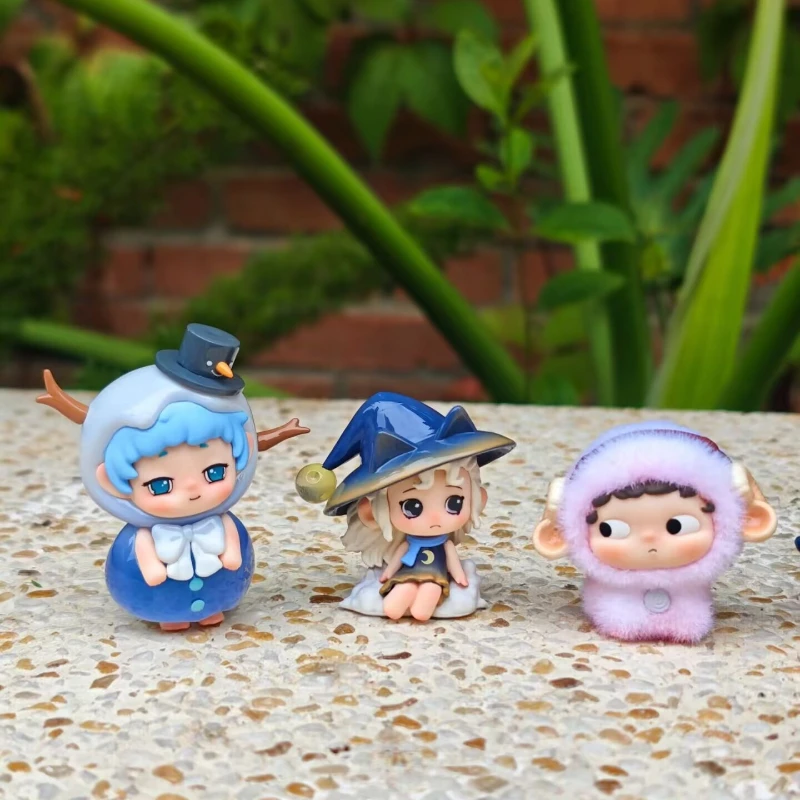 جديد Heyone MINI Lost Time Town Series صندوق أعمى صغير Ozai MIMI OONA Joy FAYA FURFUR عمل أرقام تحصيل نموذج دمية الهدايا