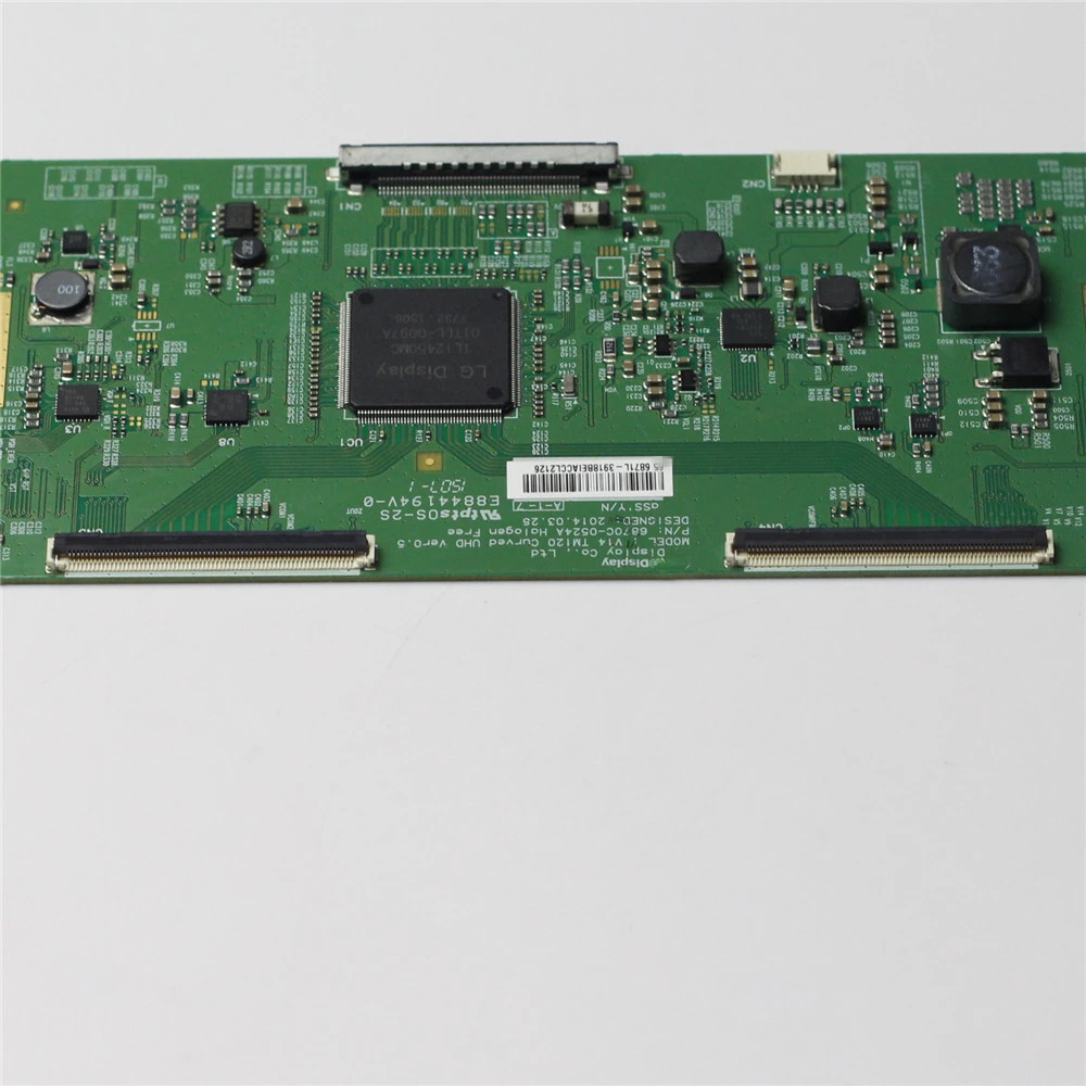 6870C-0524A Logic Board 6870C 0524A V14 TM120 Curved UHD Ver0.5 for 55/65 Inch TV Board for TV Original T-con Card