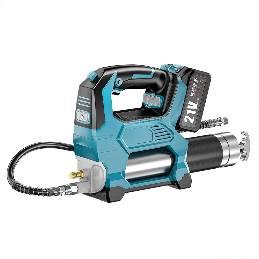 Ultimate Cordless Grease Gun, Brushless Rechargeable Lithium Greaser, All-in-One Auto Lubrication Tool