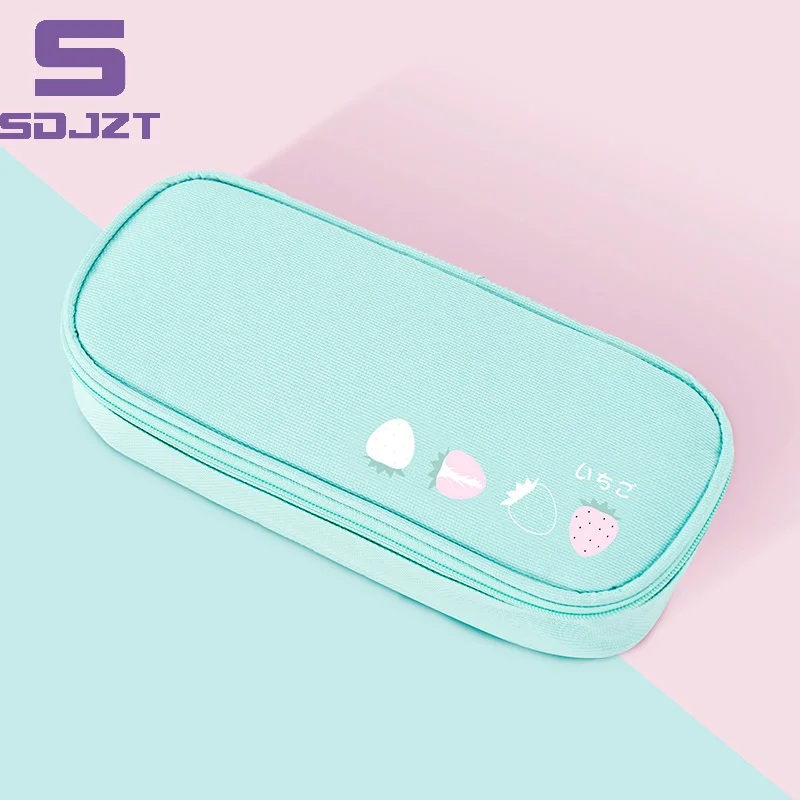 

Multifunction Pencil Case School Fruit Avocado Pencil Cases For Boys Girls Canvas Pencil Box Bag Stationery Supplies Kawaii