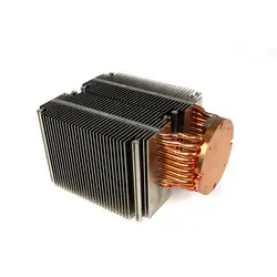 Dongguan Custom 500w Aluminum Fins Led Sink With 10 Pipe Fast Aluminum Copper Fin Heat Pipe Heatsink