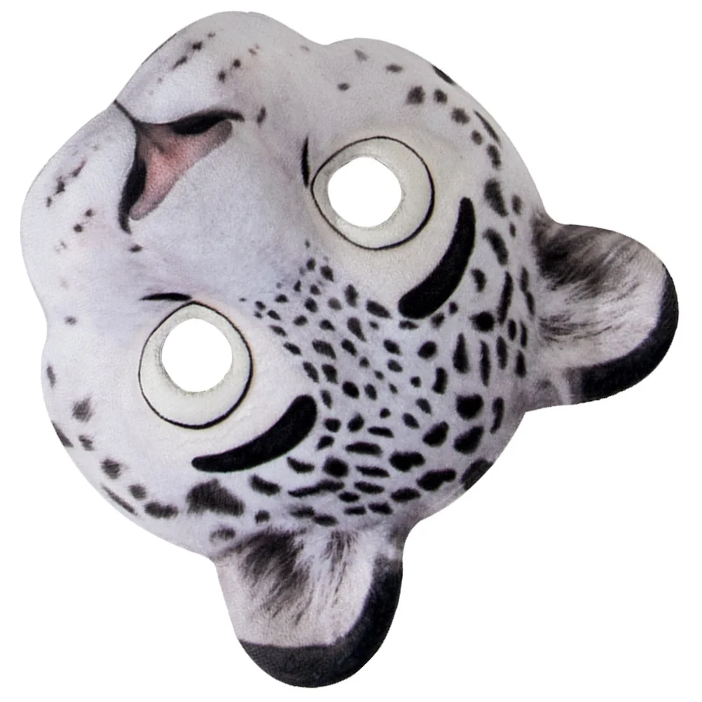 

Snow Leopard Mask Animal Half Face Masquerade For Adults Festival Carnival Party Cosplay Outdoor Event Photo Prop