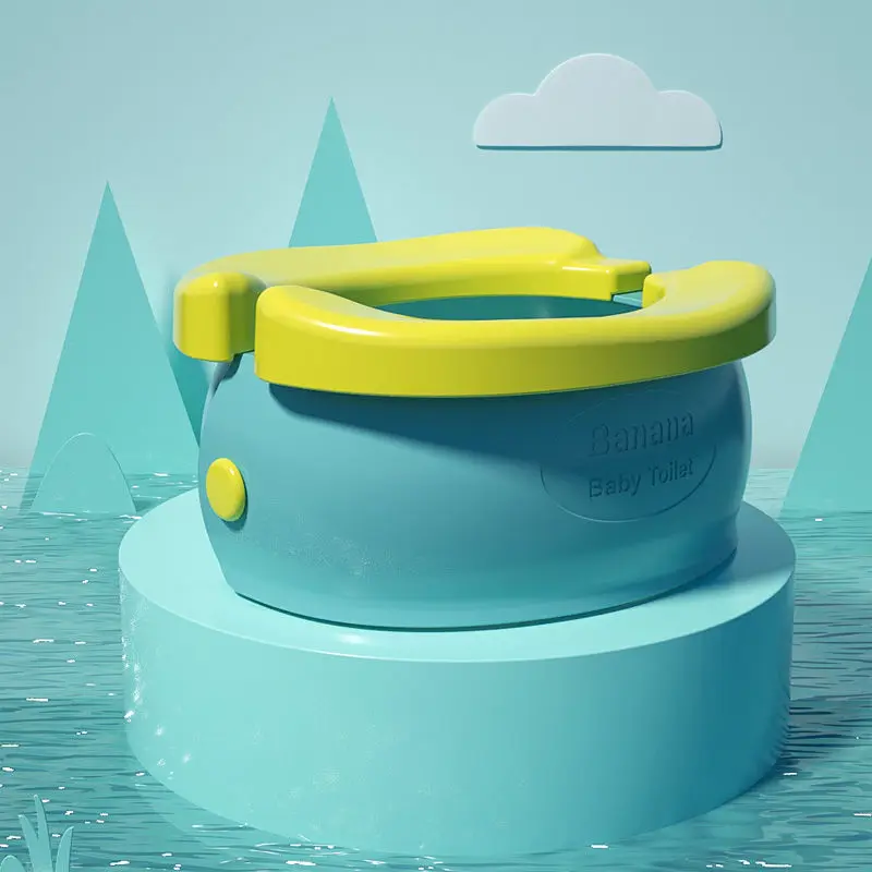 Folding Traveling Outdoor Baby Toilet Pot Potty Urinal Children Baby Pot Child Toilet Portable Potty Child Potty Training Seat