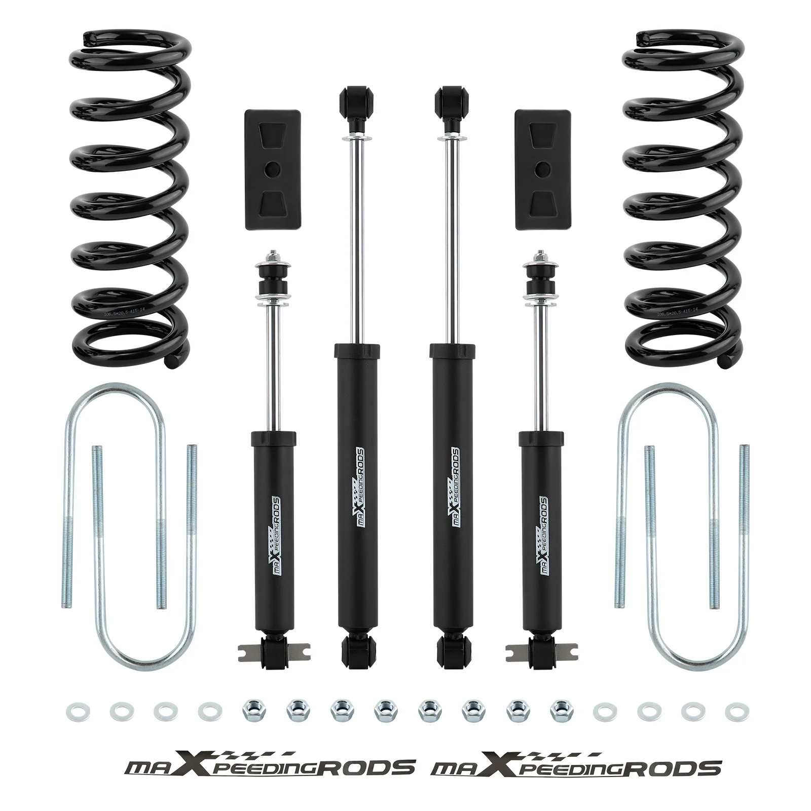 

MaXpeedingrods 3" Full Leveling Lift Kit for Dodge Ram 1500 2WD 2002-2005 Shocks & Blocks