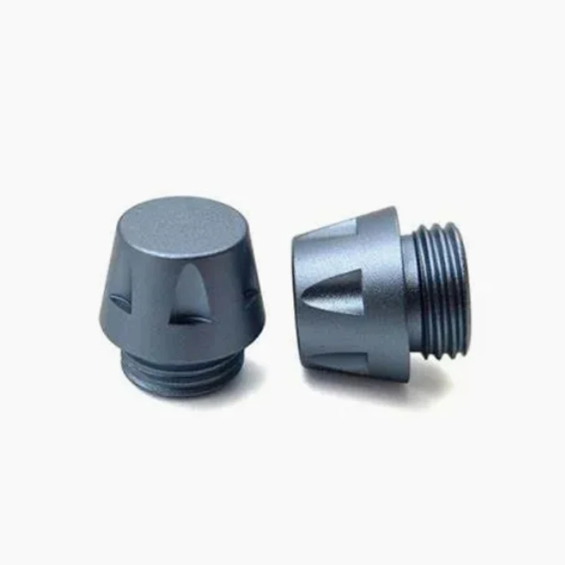 

Complex Aluminium Anodizing Components Precision Parts Threaded sealing plug
