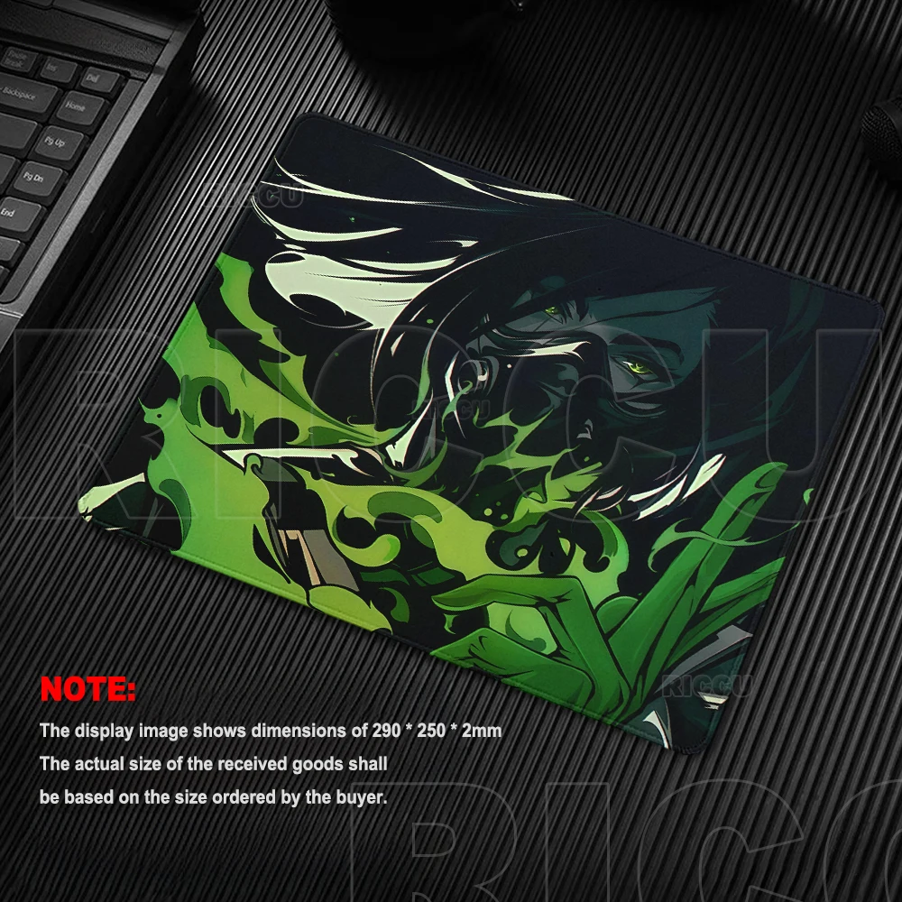 Valorants Game Character Mouse Pads XS HD Printing Computer Small Size Stitched Edge Table Pad Office Accessories PC Rubber Mats