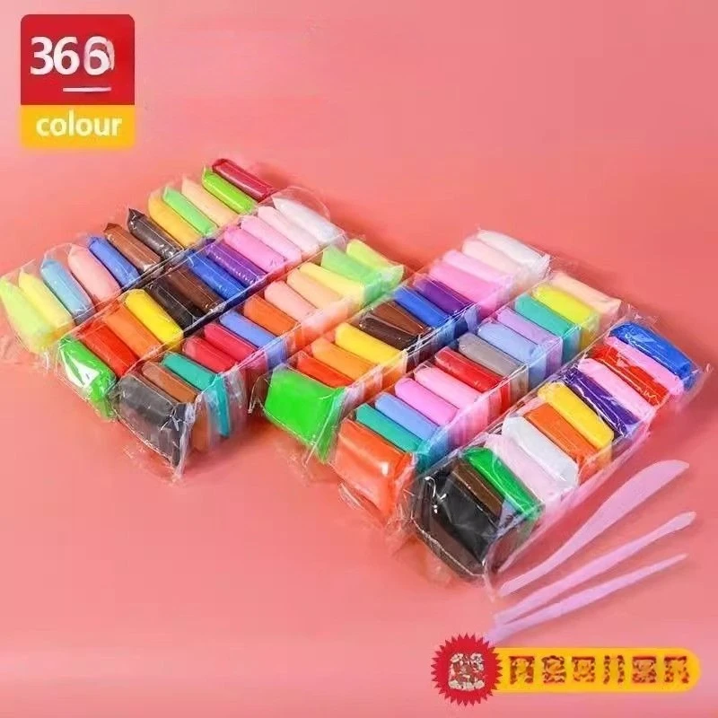 

36 Colors Ultra-light Clay Soft Space Mud Colored Play DoughsNon-toxic Children's Handmade Play-Doh Kid Creative Educational Toy
