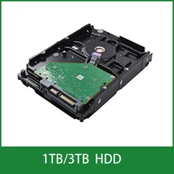 Disco duro interno de vigilancia, dispositivo de 3,5 pulgadas, 7200rpm, SATA 3, 1TB, 3TB, HDD, para KIT de videovigilancia, DVR, NVR, sistema de cámara, ordenador