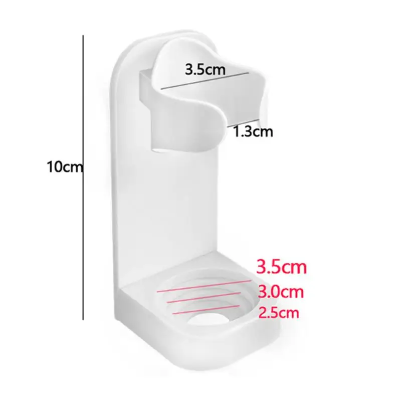 Creative Traceless Stand Rack Organizer Electric Wall-Mounted Holder Space Saving toothbrush holder Bathroom Accessories