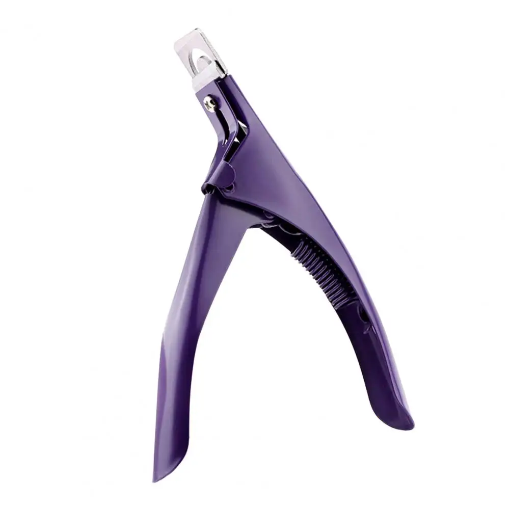 Multi-use Nail Scissors Non-slip U-shaped Thickened Cutter Thick Hard Toenail Scissor  Nail Art Clipper Save Effort