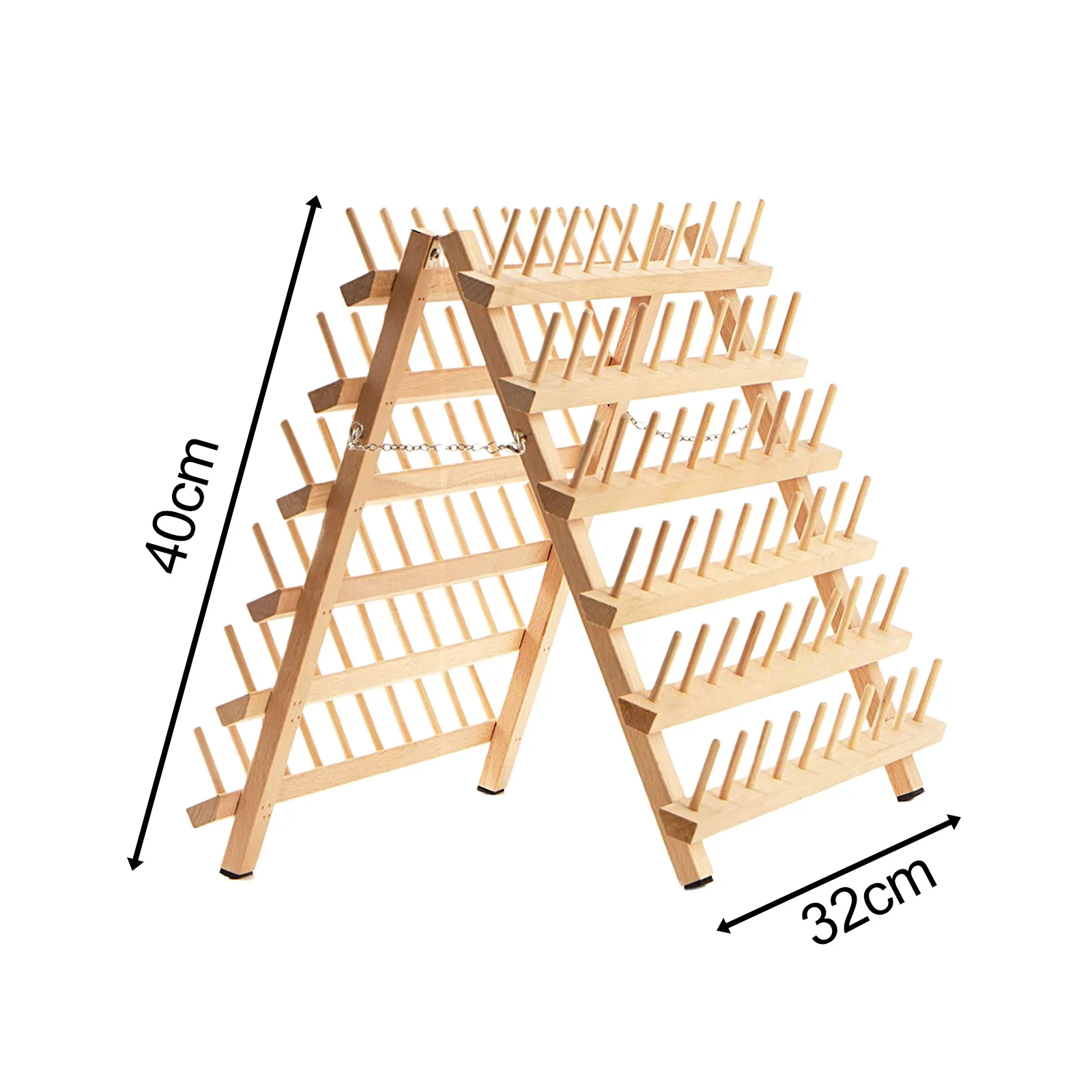 Braiding Hair Supplies Sewing Thread Holder Embroidery Folding Spool Stand Sewing Thread Organizer for Knotless Box Braids DIY
