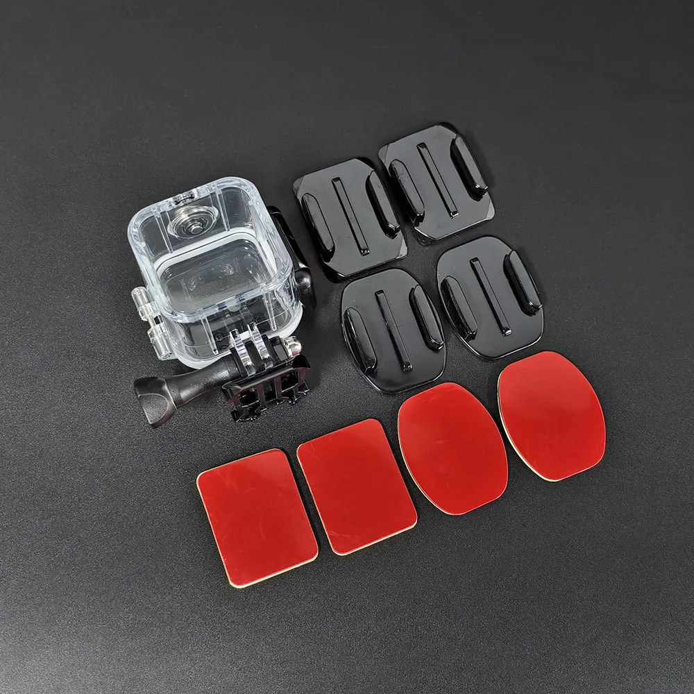 Caixa de proteção à prova d'água para gopro hero 5s 4 sessões subaquáticas 60m caixa de proteção para gopro hero5 sessão acessórios