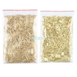 1000sets/bag Dental Special sets of Brass Nails Dental Dowel Pins Laboratory 1000 pins and 1000 sleeves