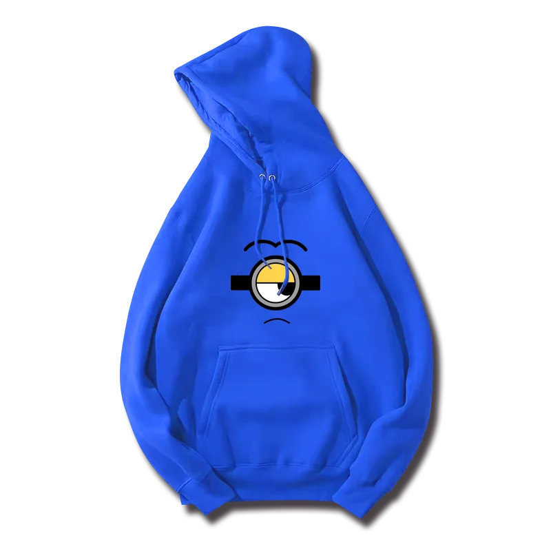 Minions Hoodies for Men and Women Pullover The Same Style Bodywear Hooded Plush Couple\'s Clothes Ins Autumn and Winter Coats