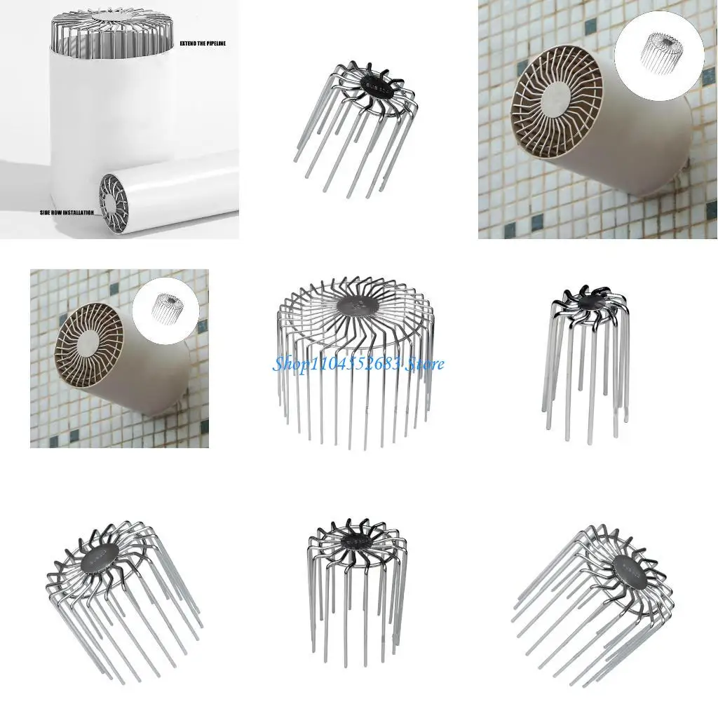 

Y6GD Robust Anti-Animal Sewer Filter Corrosion-Resistant Drain Screen with Fine Designing for Clog Avoidance & Pipe Safety