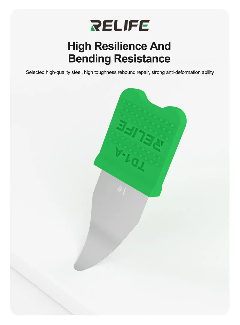 RELIFE TD1-Pro Multifunctional Disassembly Tool Mobile Phone LCD Screen Pry Opening Phone Repair Tools Kit Blade