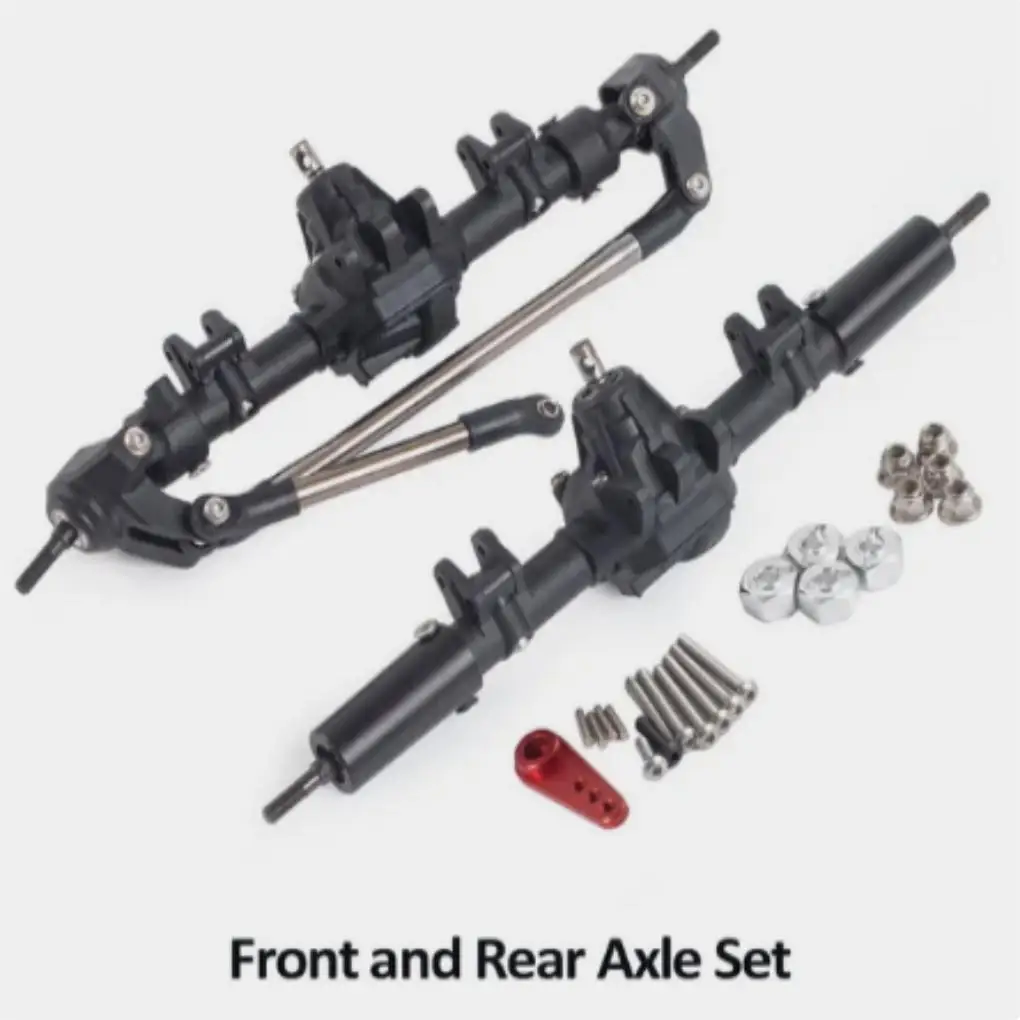 

RCGOFOLLOW Plastic Protector Front Rear Axle Protector Rc Front Rear Axle For 1/10 Rc Front Rear Axle Axial SCX10