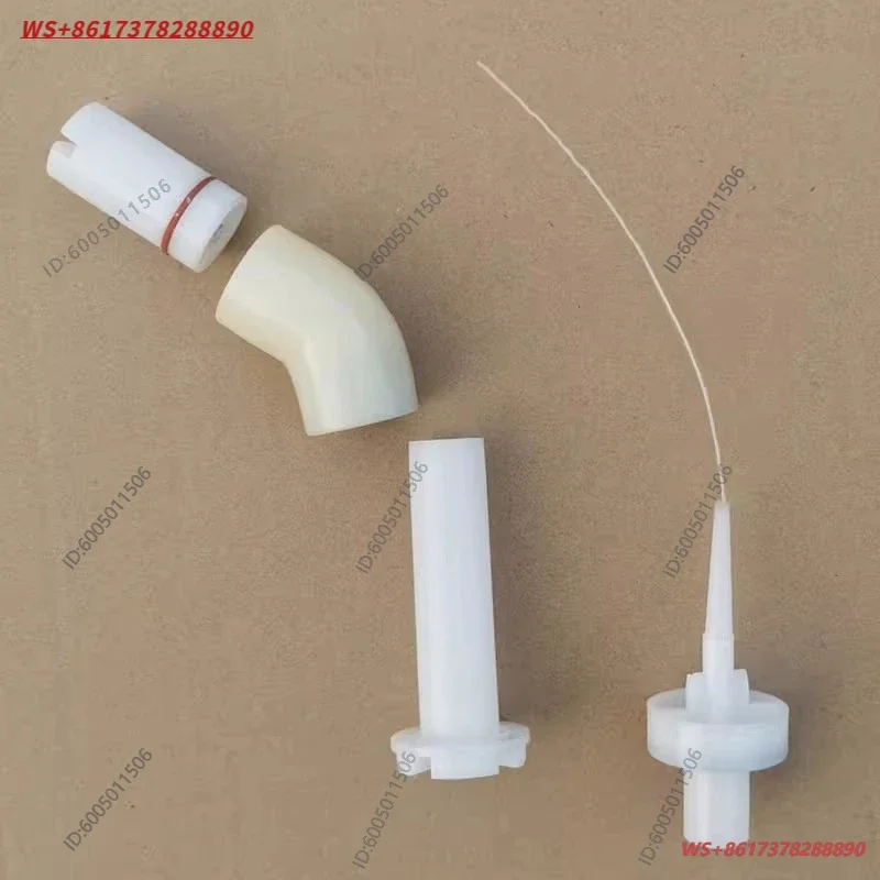 Second-generation electrostatic spray gun elbow discharge needle 135 90 45 degrees 7-shaped accessories