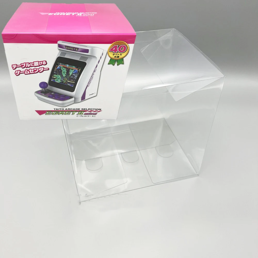 Taito Egret II min 투명 디스플레이 케이스 수집 상자용 상자 보호대 1개