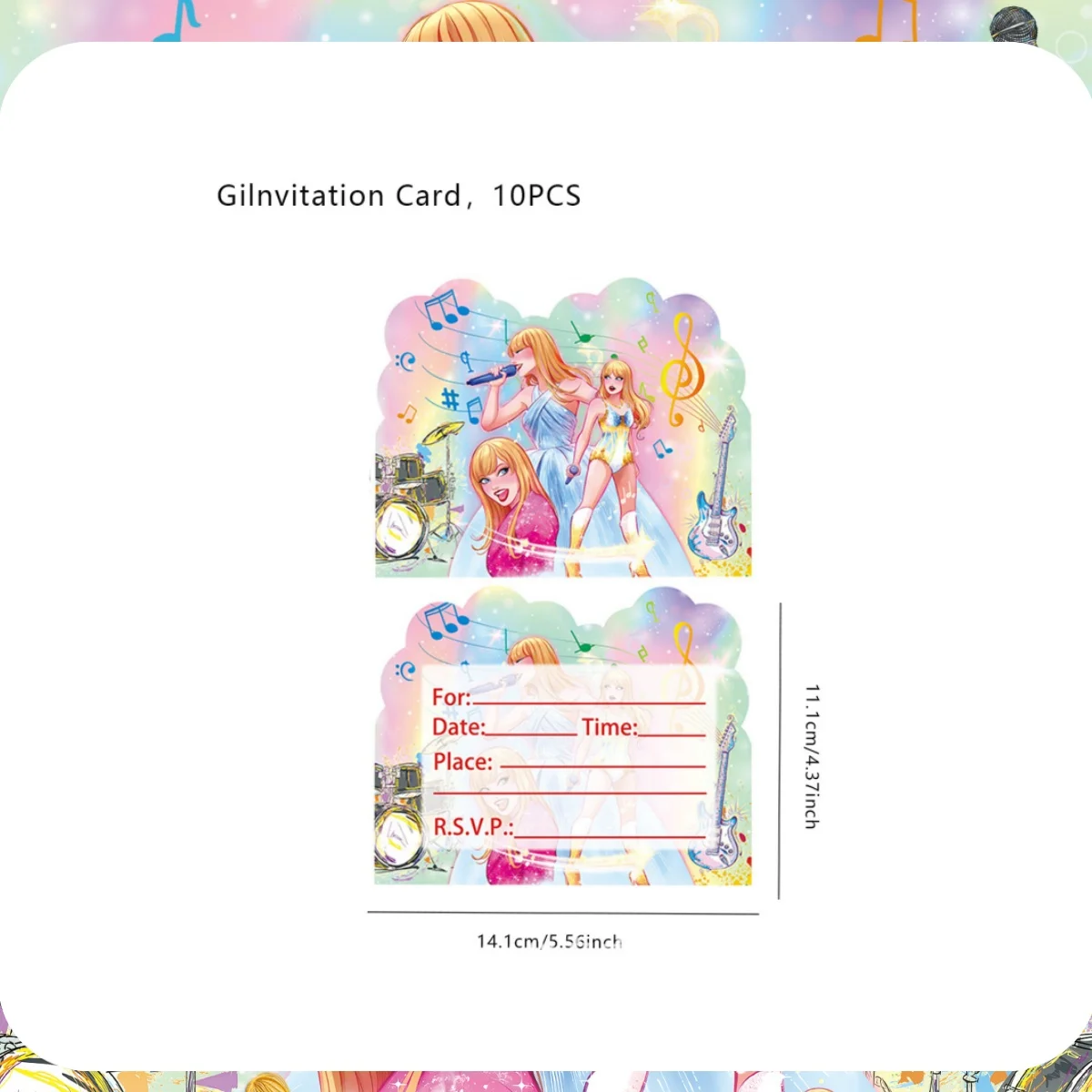 Variant: Invitation-10pcs