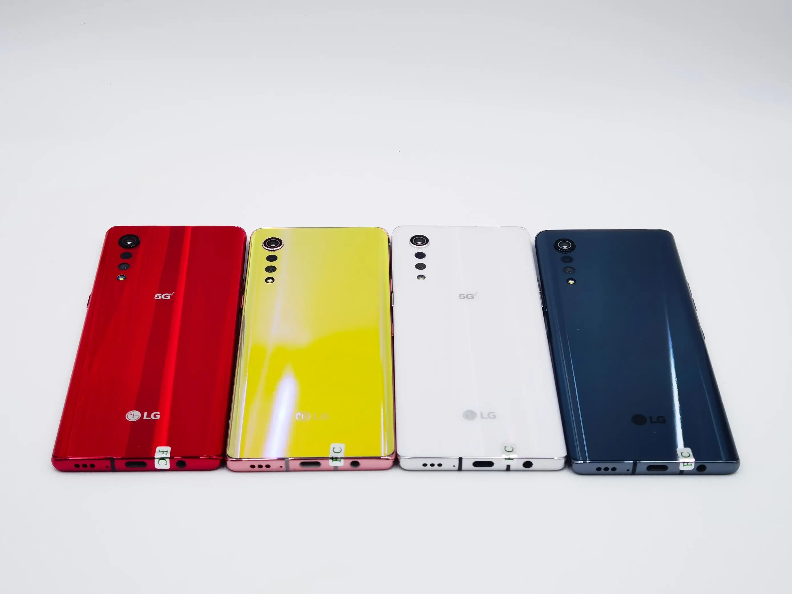 الأصلي 96% جديد LG VELVET G9 G900VM/N 5G 6.8 بوصة NFC 6GB RAM 128GB ROM 48MP OctaCore Andriod 4G LTE هاتف محمول مستعمل #5