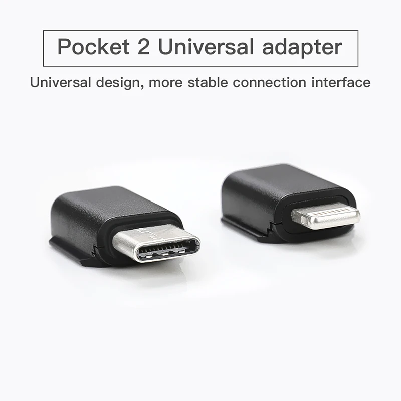 1Pcs Mobile Phone Adapter Micro Type-c Port Conversion Head Connector for Dji Osmo Pocket 1 / Pocket 2 Accessories