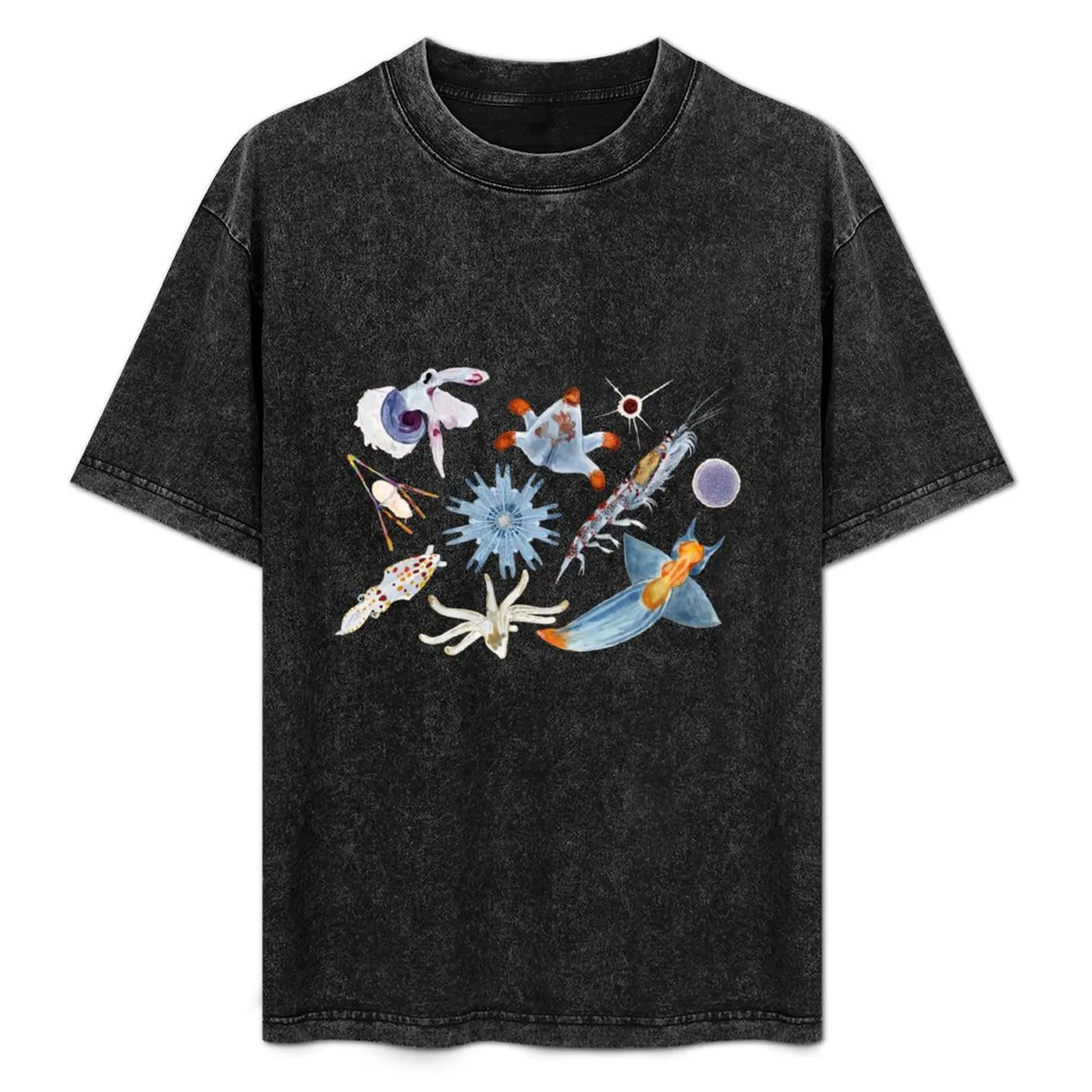 

PLANKTON-zooplankton T-Shirt oversized graphic tee custom t shirt t shirt men